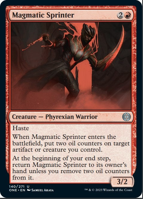 Image for Magmatic Sprinter (140) [Phyrexia: All Will Be One] - Magic: The Gathering