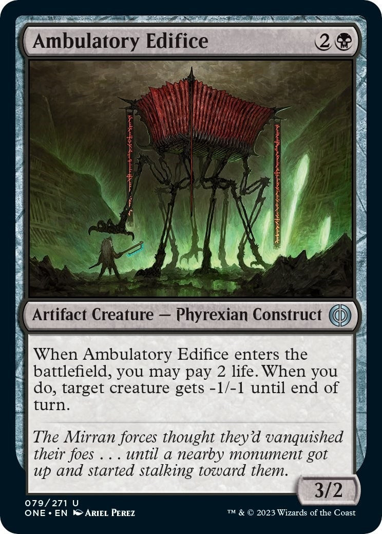 Image for Ambulatory Edifice (79) [Phyrexia: All Will Be One] - Magic: The Gathering