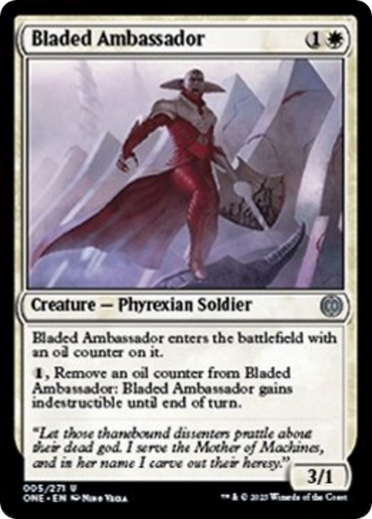 Image for Bladed Ambassador (5) [Phyrexia: All Will Be One] - Magic: The Gathering