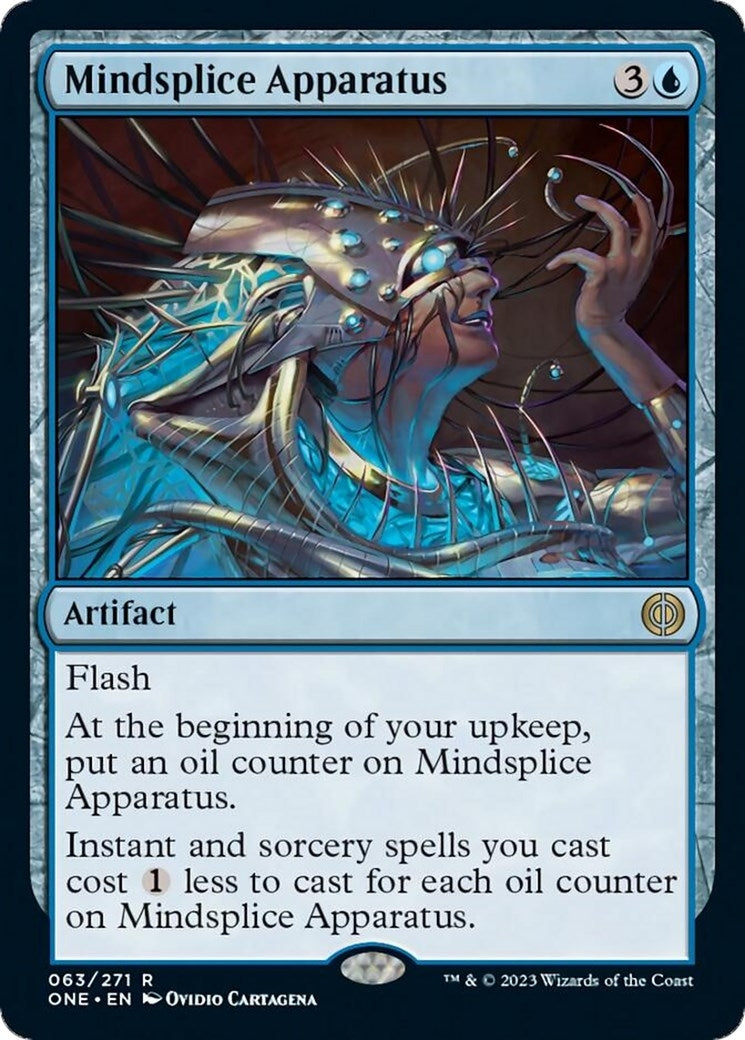 Image for Mindsplice Apparatus (63) [Phyrexia: All Will Be One] - Magic: The Gathering