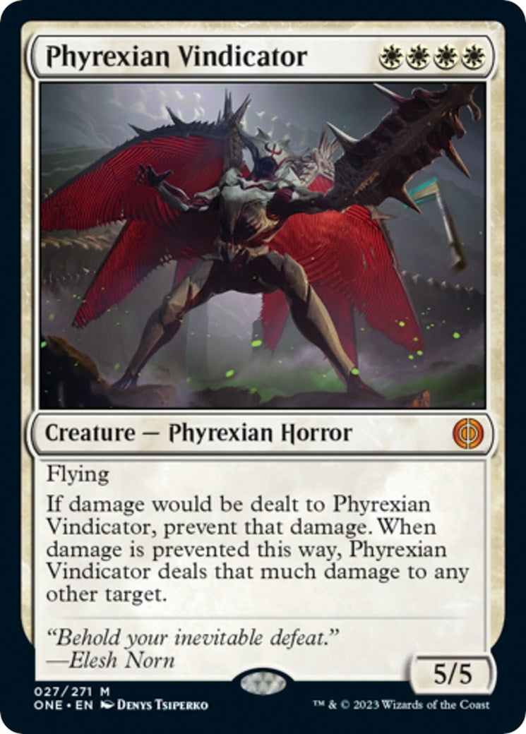 Image for Phyrexian Vindicator (27) [Phyrexia: All Will Be One] - Magic: The Gathering