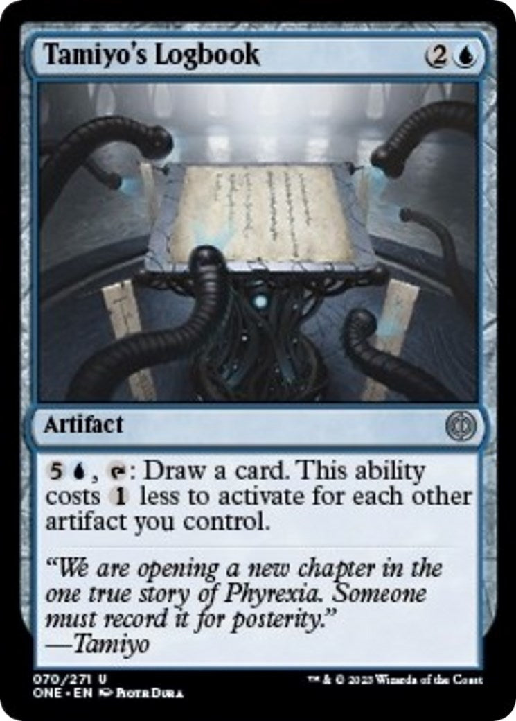 Image for Tamiyo's Logbook (70) [Phyrexia: All Will Be One] - Magic: The Gathering
