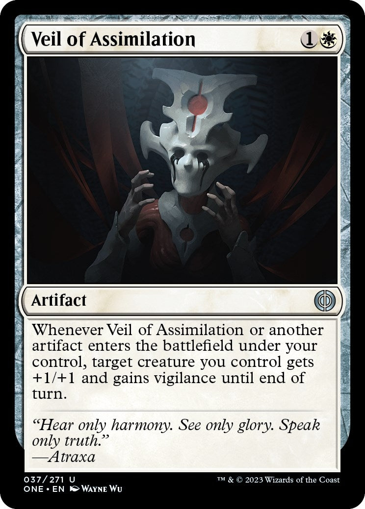 Image for Veil of Assimilation (37) [Phyrexia: All Will Be One] - Magic: The Gathering