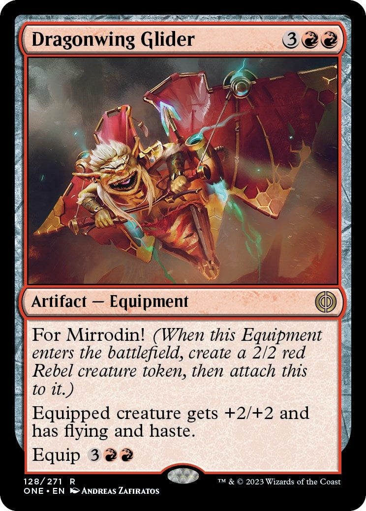 Image for Dragonwing Glider (128) [Phyrexia: All Will Be One] - Magic: The Gathering