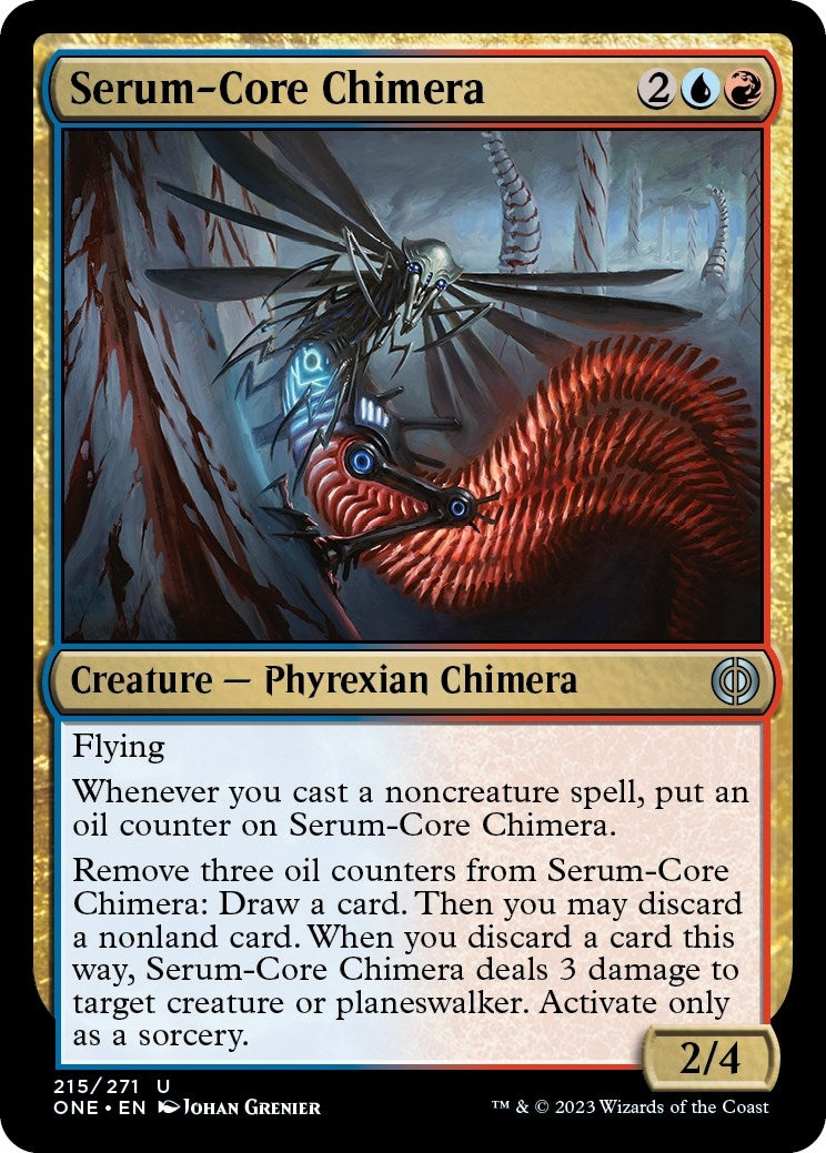 Image for Serum-Core Chimera (215) [Phyrexia: All Will Be One] - Magic: The Gathering