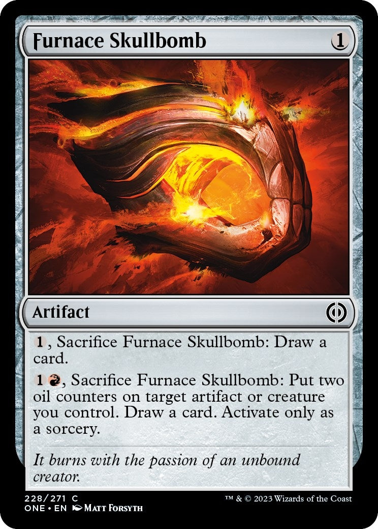 Image for Furnace Skullbomb (228) [Phyrexia: All Will Be One] - Magic: The Gathering