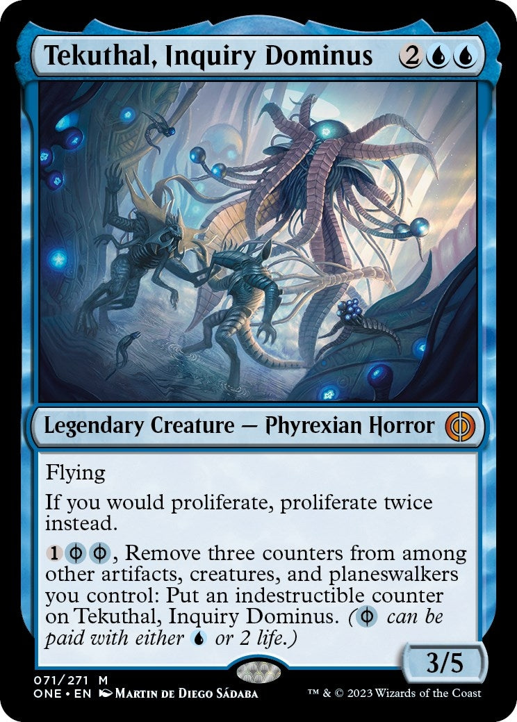 Image for Tekuthal, Inquiry Dominus (71) [Phyrexia: All Will Be One] - Magic: The Gathering