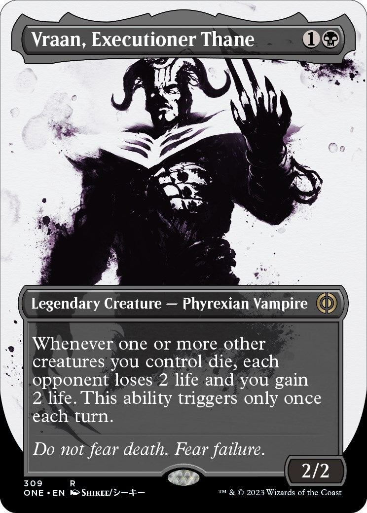 Image for Vraan, Executioner Thane (Showcase) (309) [Phyrexia: All Will Be One] - Magic: The Gathering