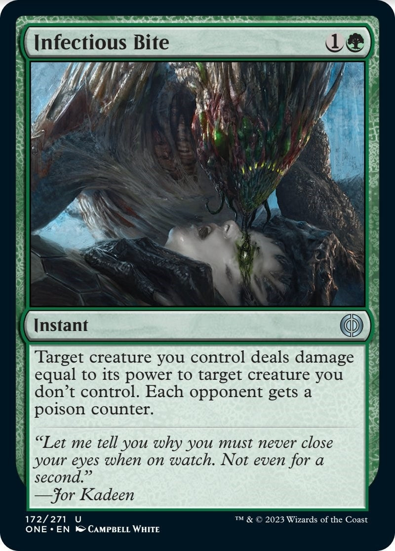 Image for Infectious Bite (172) [Phyrexia: All Will Be One] - Magic: The Gathering
