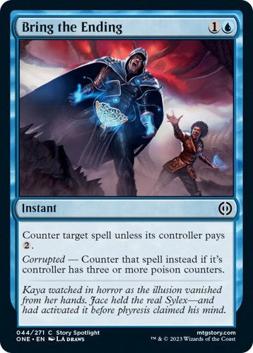 Image for Bring the Ending (44) [Phyrexia: All Will Be One] - Magic: The Gathering