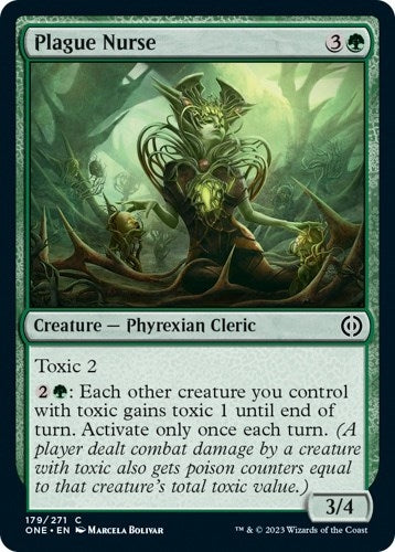 Image for Plague Nurse (179) [Phyrexia: All Will Be One] - Magic: The Gathering