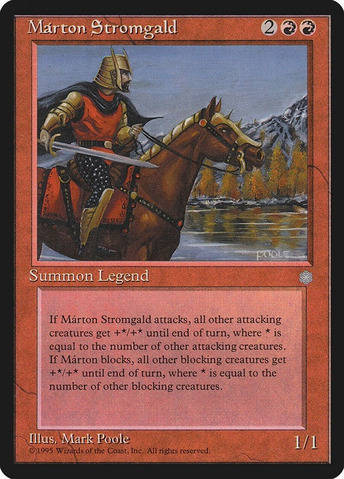 Image for Marton Stromgald (199) [Ice Age] - Magic: The Gathering