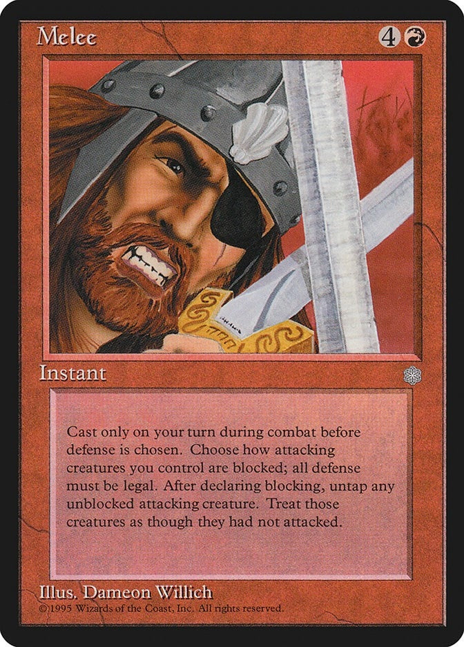 Image for Melee [Ice Age] - Magic: The Gathering