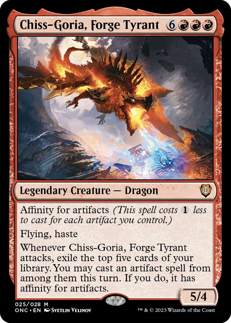 Image for Chiss-Goria, Forge Tyrant (25) [Phyrexia: All Will Be One] - Magic: The Gathering
