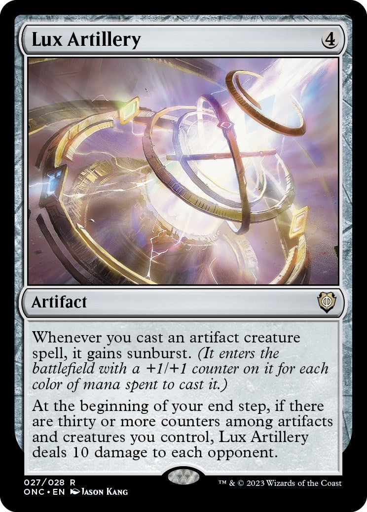 Image for Lux Artillery (27) [Phyrexia: All Will Be One] - Magic: The Gathering