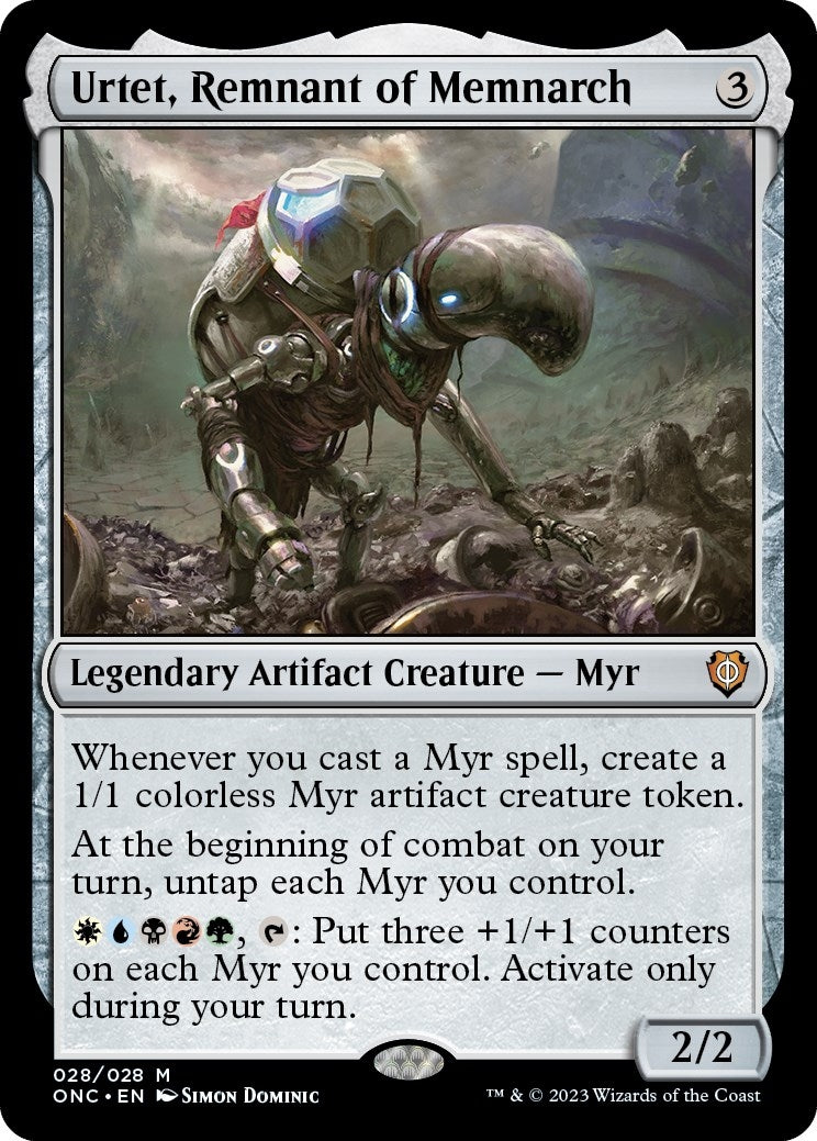 Image for Urtet, Remnant of Memnarch (28) [Phyrexia: All Will Be One] - Magic: The Gathering