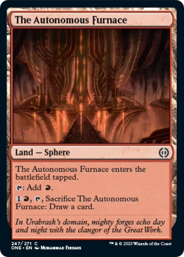 Image for The Autonomous Furnace (247) [Phyrexia: All Will Be One] - Magic: The Gathering