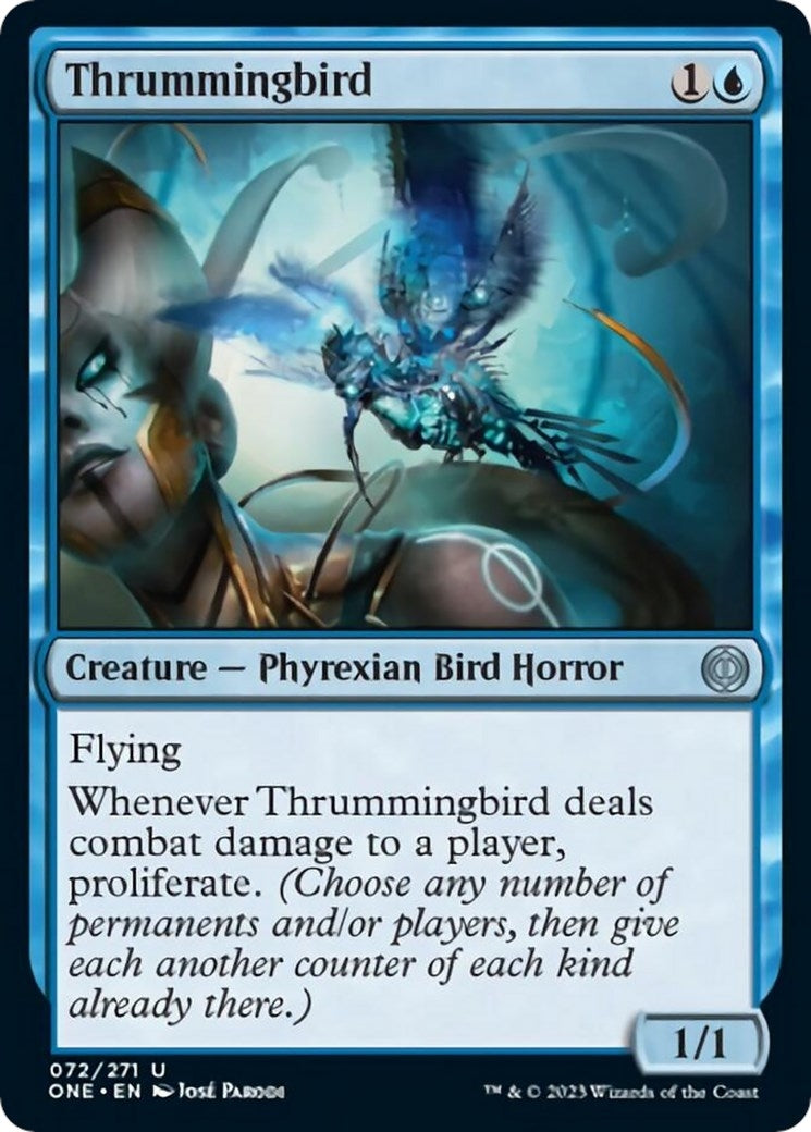 Image for Thrummingbird (72) [Phyrexia: All Will Be One] - Magic: The Gathering