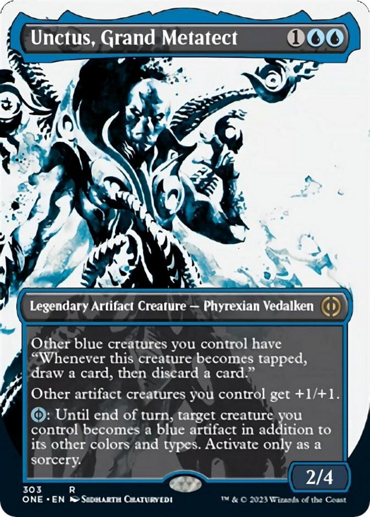 Image for Unctus, Grand Metatect (Showcase) (303) [Phyrexia: All Will Be One] - Magic: The Gathering
