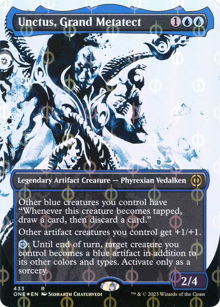 Image for Unctus, Grand Metatect (Showcase) (Step-and-Compleat Foil) (433) [Phyrexia: All Will Be One] - Magic: The Gathering