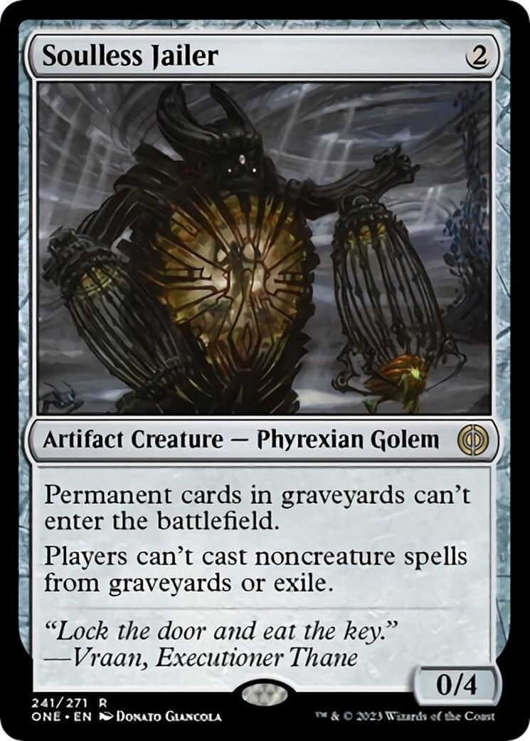 Image for Soulless Jailer (241) [Phyrexia: All Will Be One] - Magic: The Gathering