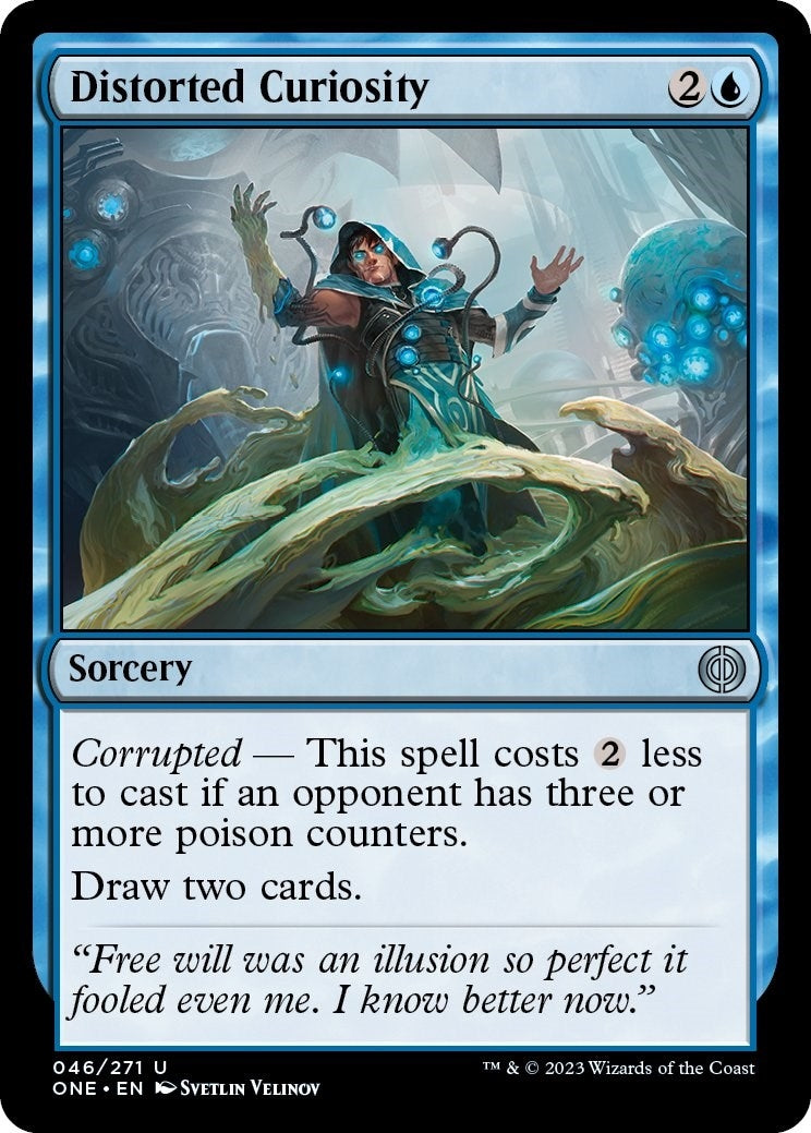 Image for Distorted Curiosity (46) [Phyrexia: All Will Be One] - Magic: The Gathering
