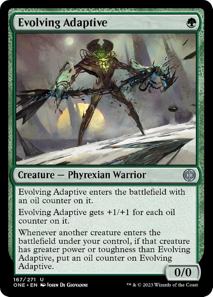 Image for Evolving Adaptive (167) [Phyrexia: All Will Be One] - Magic: The Gathering