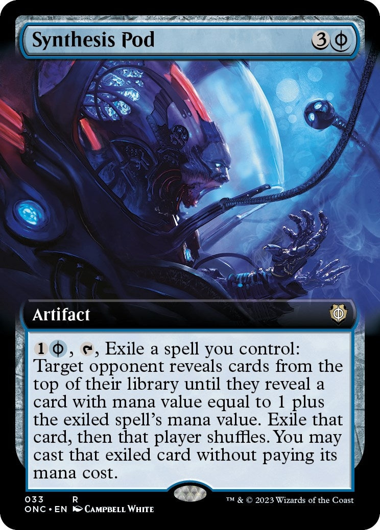 Image for Synthesis Pod (Extended Art) (33) [Phyrexia: All Will Be One] - Magic: The Gathering