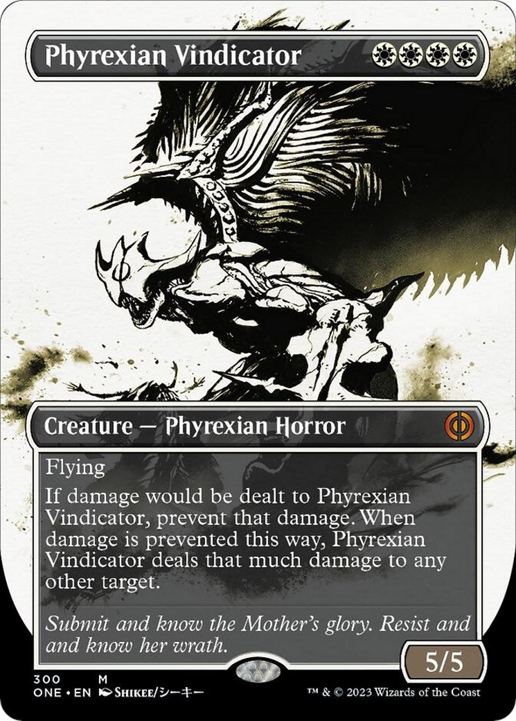 Image for Phyrexian Vindicator (Showcase) (300) [Phyrexia: All Will Be One] - Magic: The Gathering