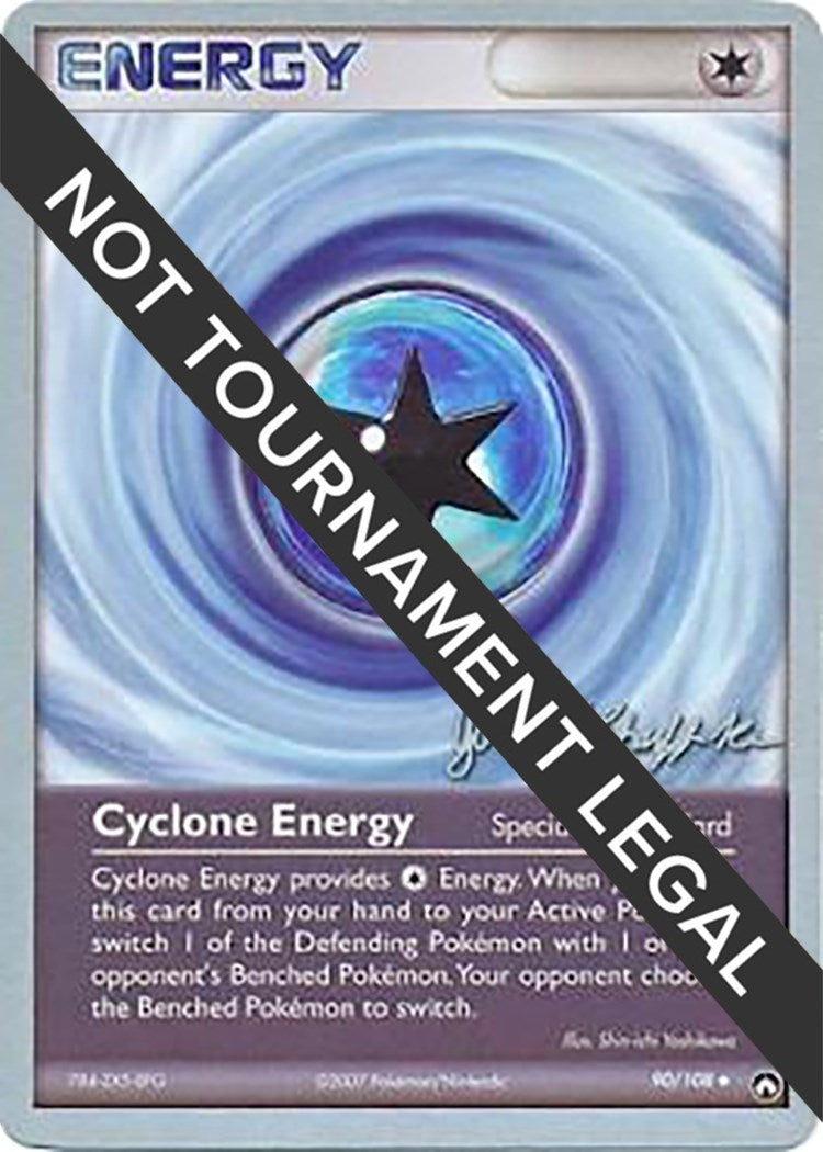 Image for Cyclone Energy - 2007 (Jeremy Scharff-Kim) (90/108) [World Championship Decks] - Pokemon