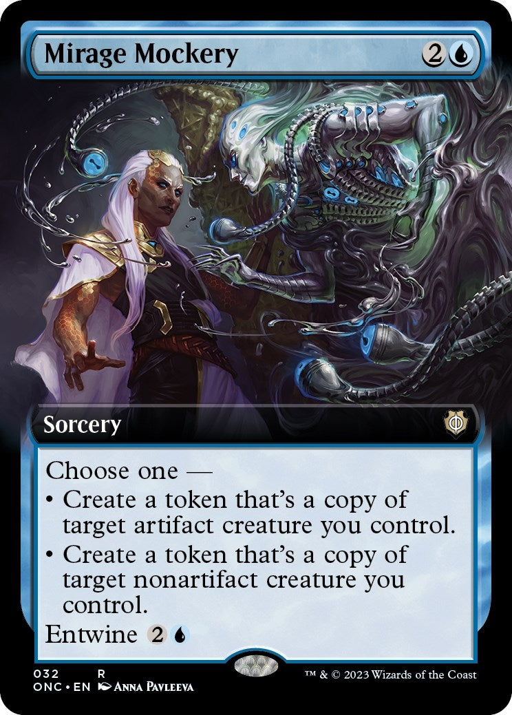 Image for Mirage Mockery (Extended Art) (32) [Phyrexia: All Will Be One] - Magic: The Gathering