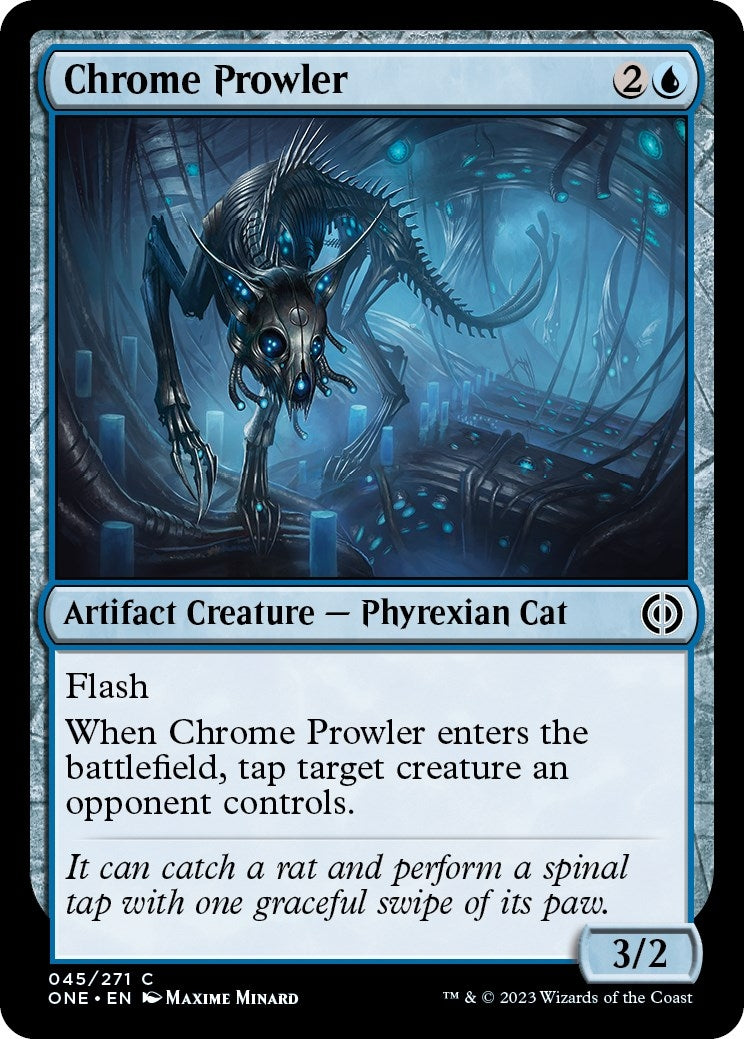 Image for Chrome Prowler (45) [Phyrexia: All Will Be One] - Magic: The Gathering