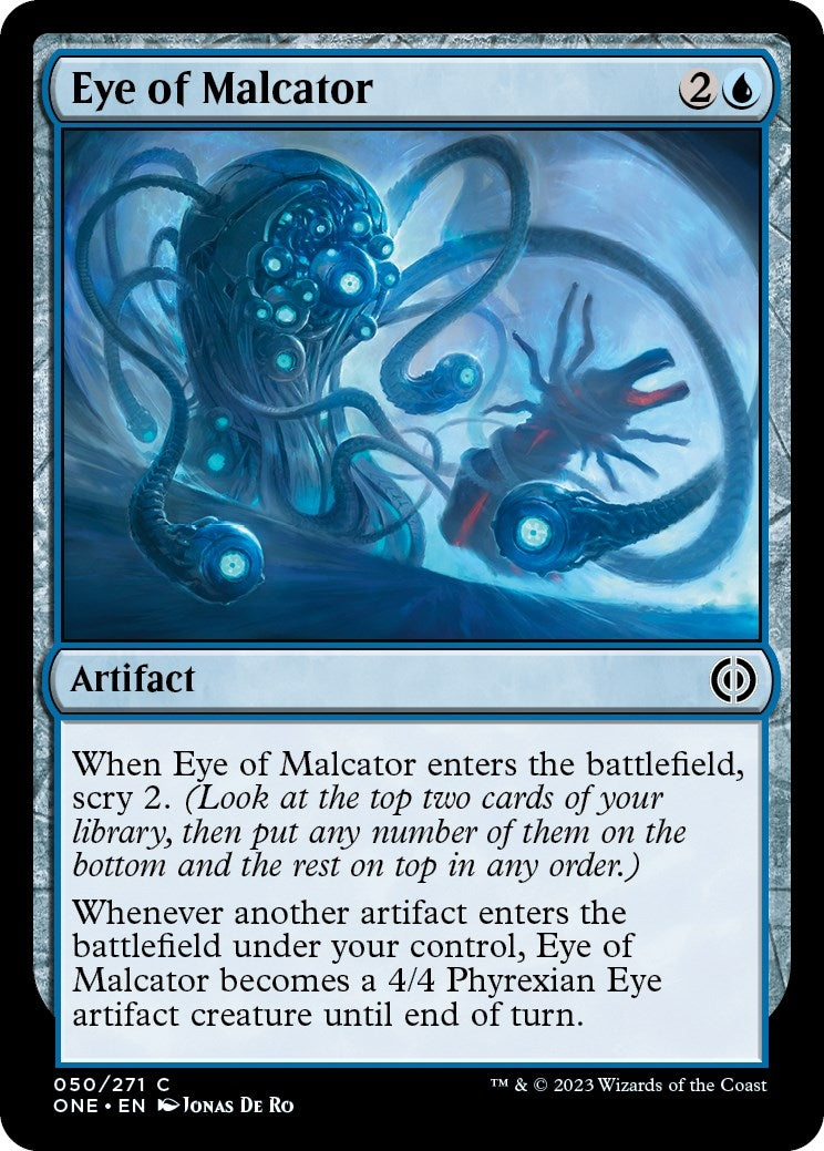 Image for Eye of Malcator (50) [Phyrexia: All Will Be One] - Magic: The Gathering