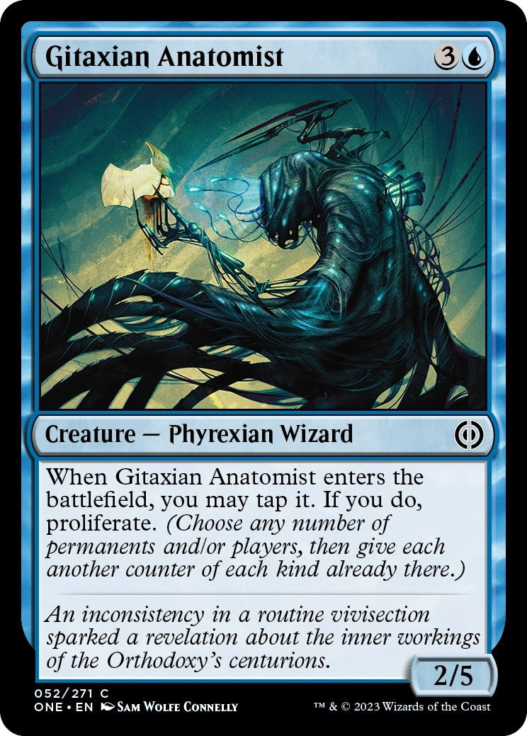 Image for Gitaxian Anatomist (52) [Phyrexia: All Will Be One] - Magic: The Gathering