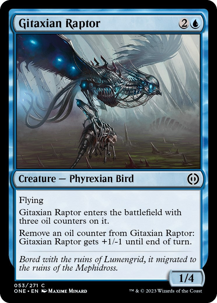 Image for Gitaxian Raptor (53) [Phyrexia: All Will Be One] - Magic: The Gathering