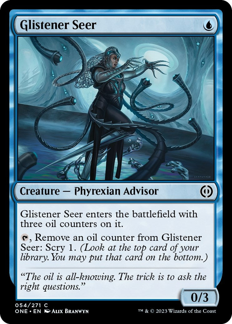 Image for Glistener Seer (54) [Phyrexia: All Will Be One] - Magic: The Gathering