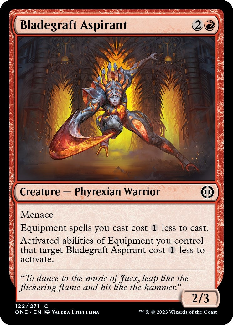 Image for Bladegraft Aspirant (122) [Phyrexia: All Will Be One] - Magic: The Gathering