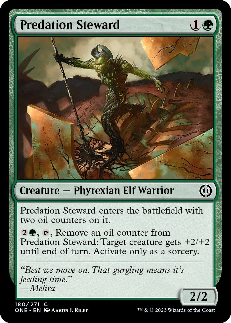 Image for Predation Steward (180) [Phyrexia: All Will Be One] - Magic: The Gathering