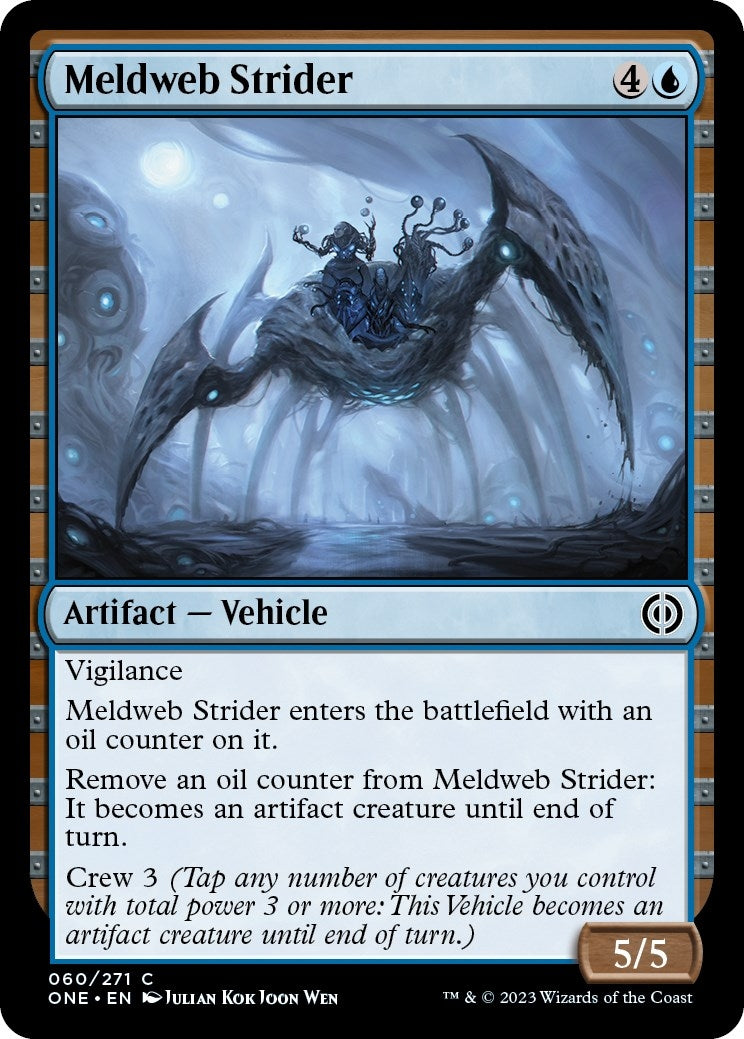 Image for Meldweb Strider (60) [Phyrexia: All Will Be One] - Magic: The Gathering
