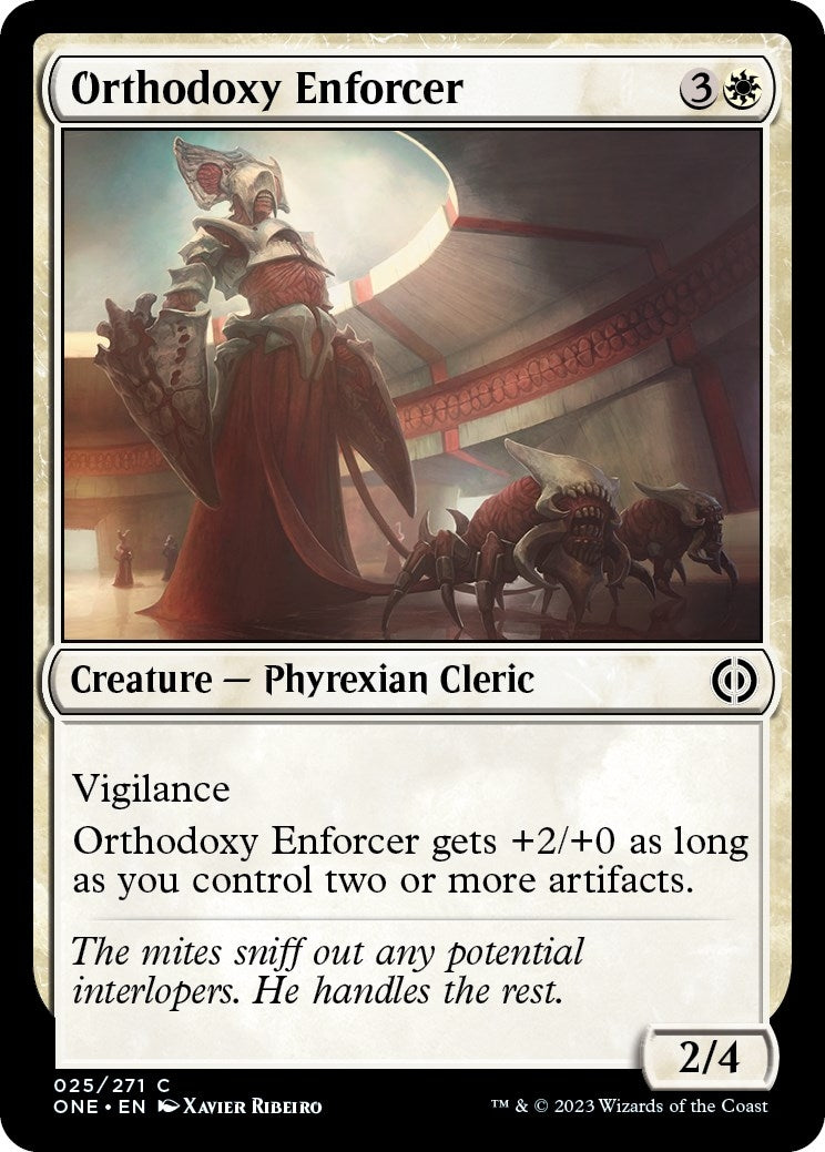 Image for Orthodoxy Enforcer (25) [Phyrexia: All Will Be One] - Magic: The Gathering