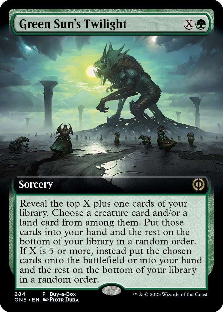 Image for Green Sun's Twilight (284) [Buy-A-Box Promos] - Magic: The Gathering
