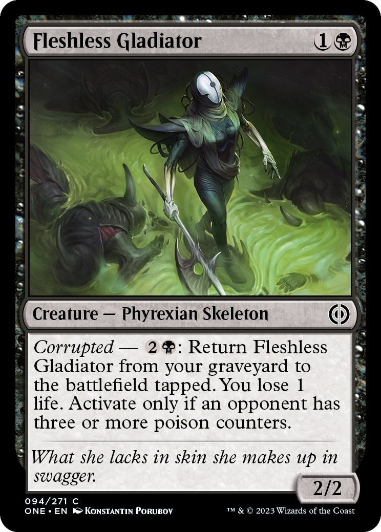 Image for Fleshless Gladiator (94) [Phyrexia: All Will Be One] - Magic: The Gathering