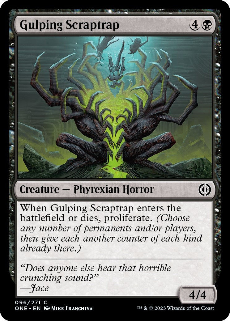 Image for Gulping Scraptrap (96) [Phyrexia: All Will Be One] - Magic: The Gathering