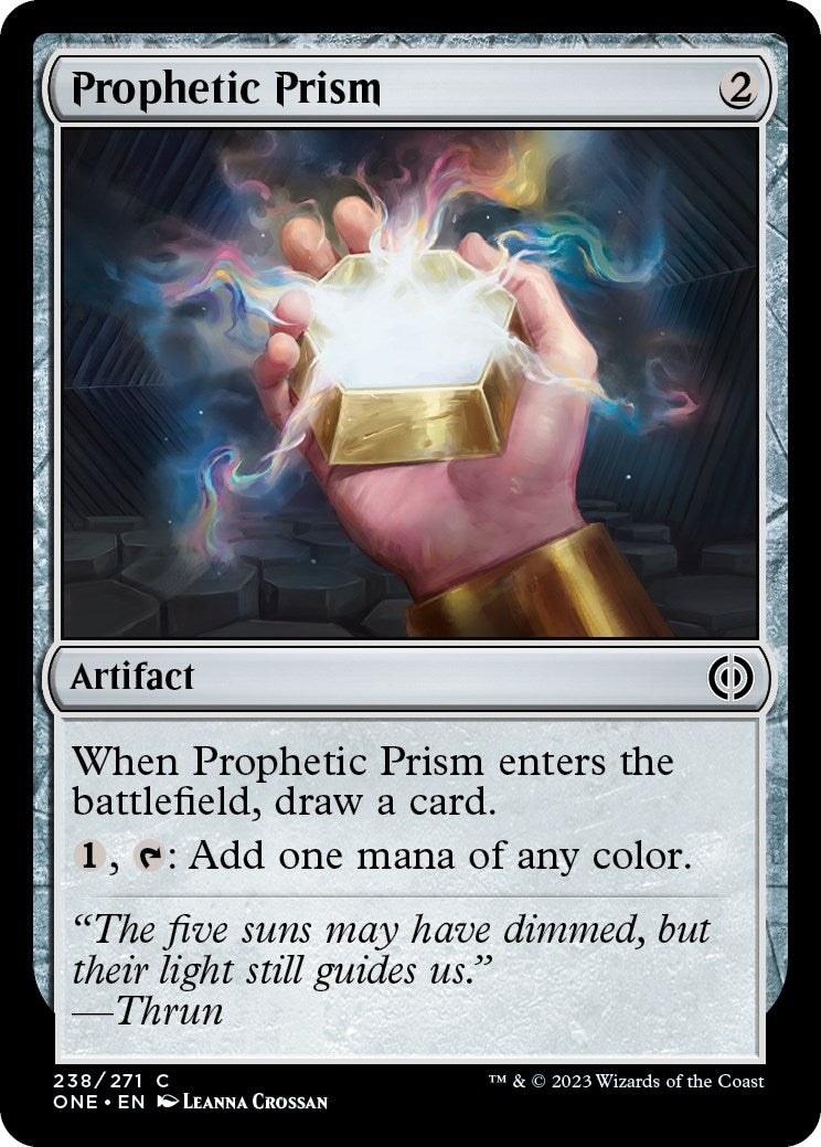 Image for Prophetic Prism (238) [Phyrexia: All Will Be One] - Magic: The Gathering
