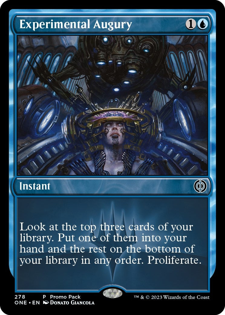 Image for Experimental Augury (278) [Phyrexia: All Will Be One] - Magic: The Gathering