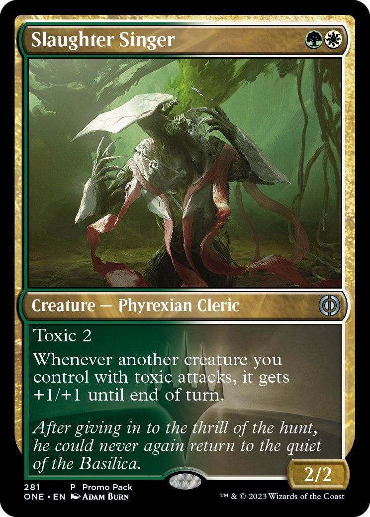Image for Slaughter Singer (281) [Phyrexia: All Will Be One] - Magic: The Gathering