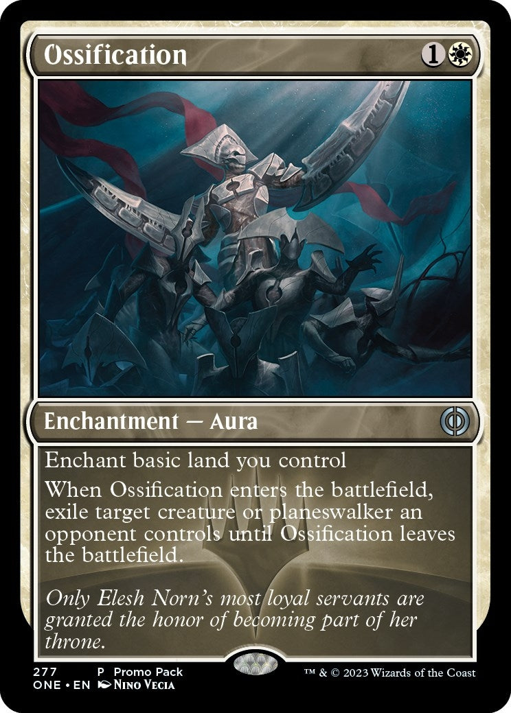 Image for Ossification (277) [Phyrexia: All Will Be One] - Magic: The Gathering
