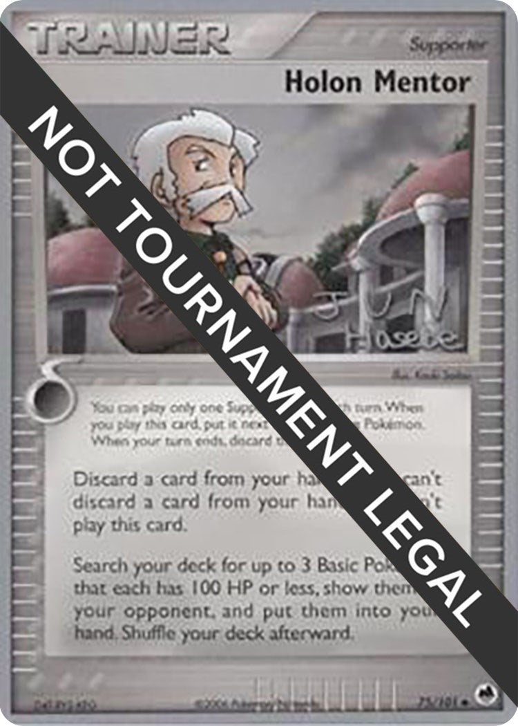 Image for Holon Mentor - 2007 (Jun Hasebe) (75/101) [World Championship Decks] - Pokemon