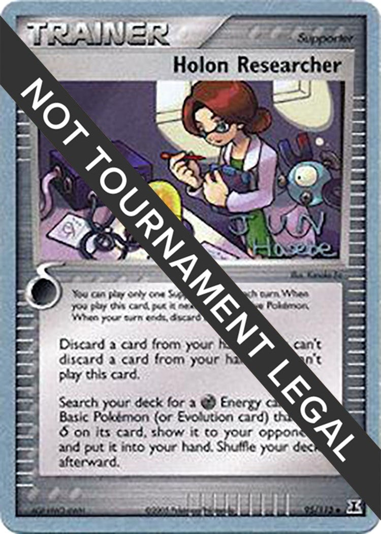 Image for Holon Researcher - 2007 (Jun Hasebe) (95/113) [World Championship Decks] - Pokemon