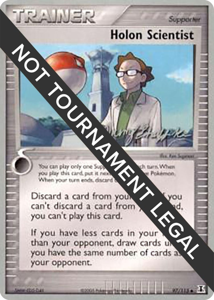 Image for Holon Scientist - 2007 (Jeremy Scharff-Kim) (97/113) [World Championship Decks] - Pokemon